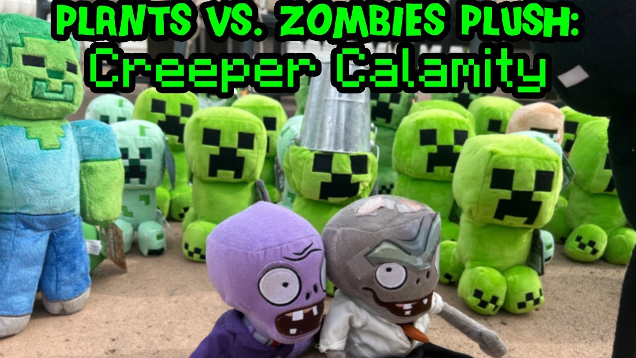 Creeper Calamity - Plants vs. Zombies Plush