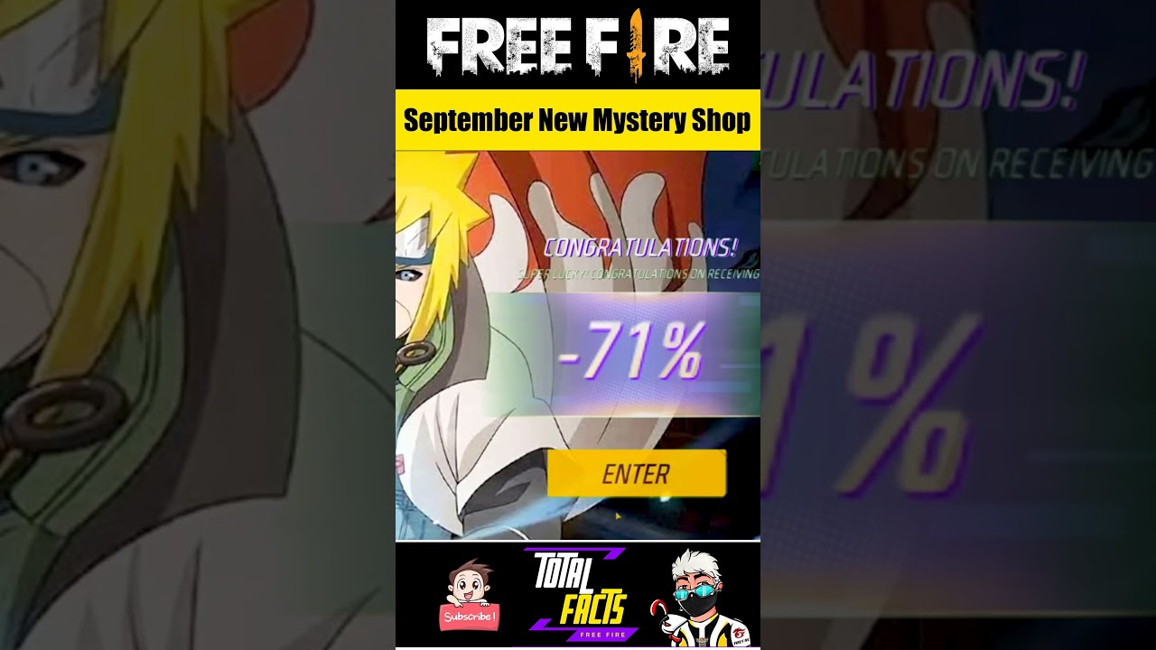 2025 September New Mystery Shop With 100% Discount 🥰💯 Free Fire