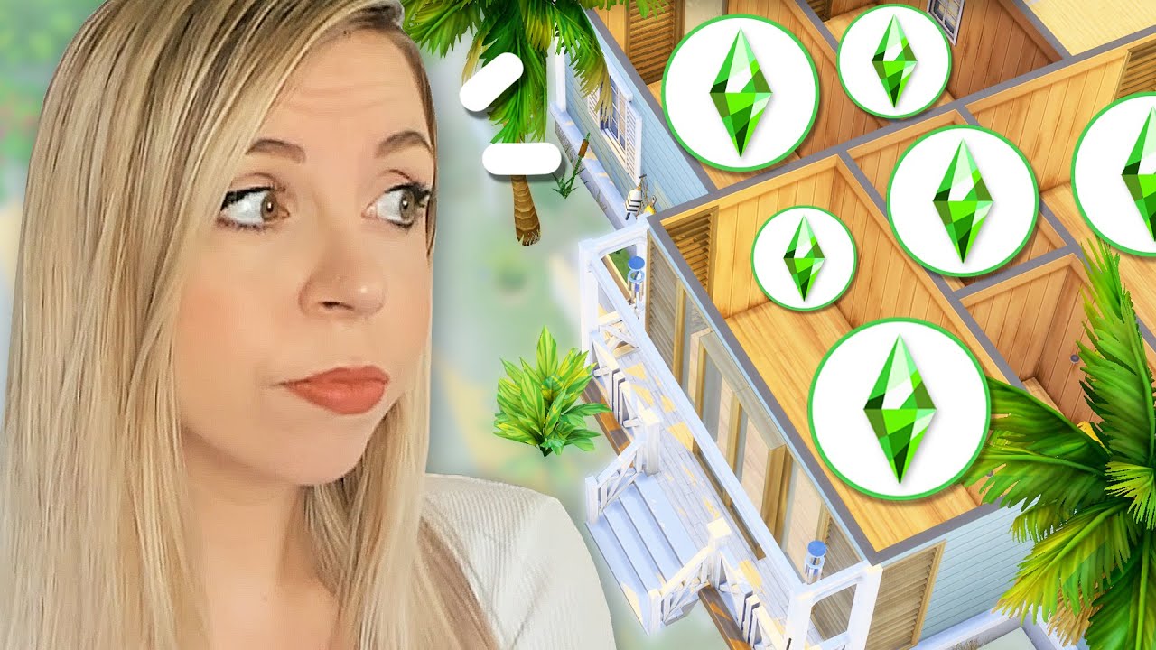 8 SIMS dans cette MAISON de vacances ?! 🌊 - Challenge Sims 4