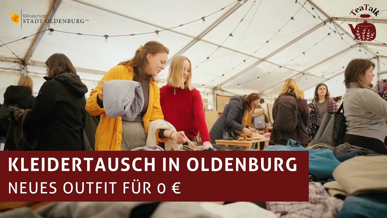 Kleidertausch in Oldenburg - Neues Outfit für 0 € (TeaTalk on Tour | Stadt Oldenburg)