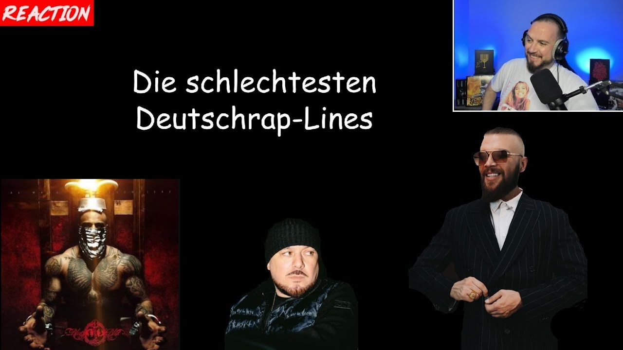 Die schlechtesten Deutschrap-Lines ❌ mit KOLLEGAH, KOOL SAVAS, JAMULE u.v.m. ► Reaction ◄