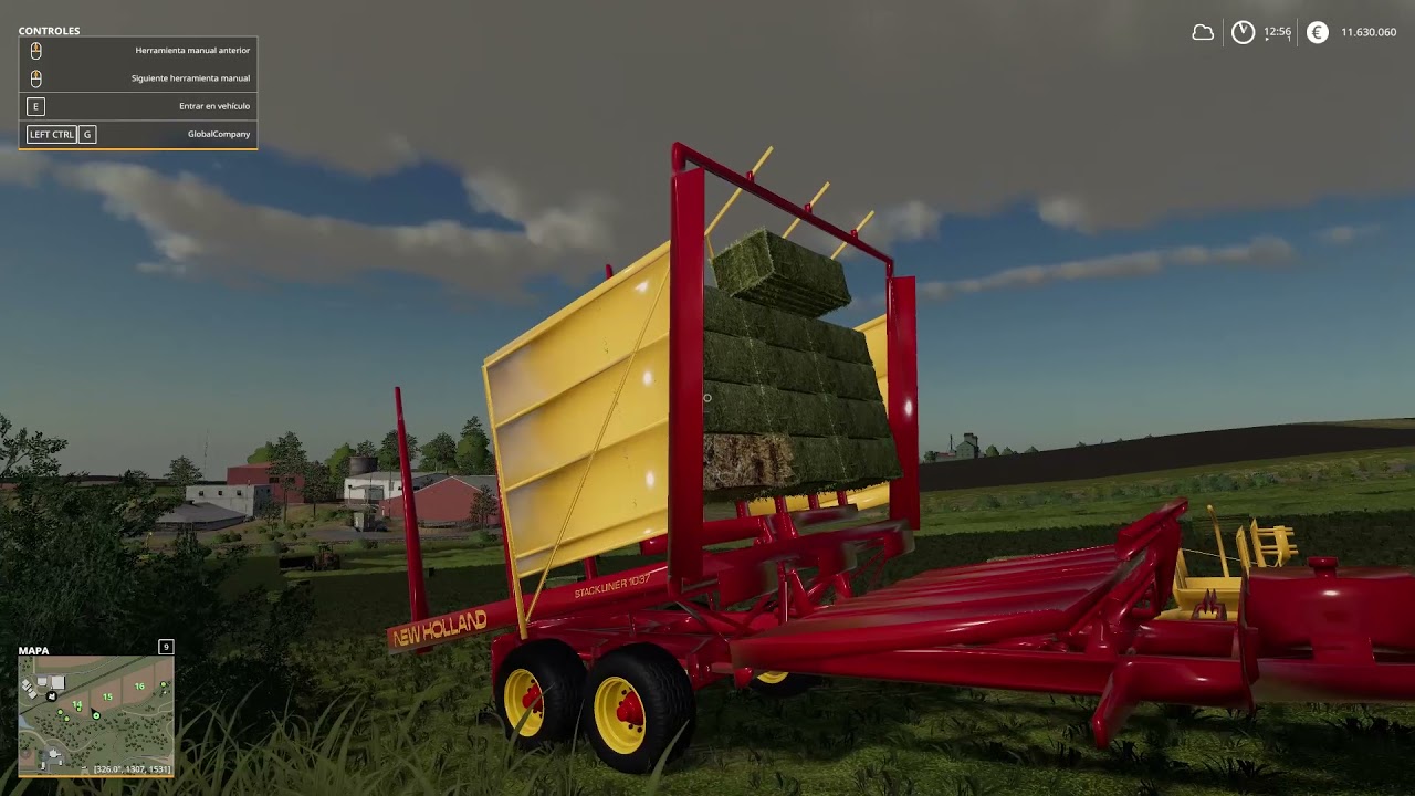 Tutorial NewHolland 1037 Stackliner - Farming Simulator 19
