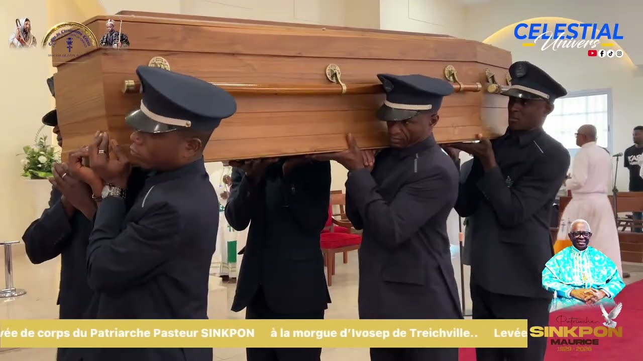 Levée de corps du Patriarche Pasteur SINKPON à la morgue d’Ivosep de Treichville..