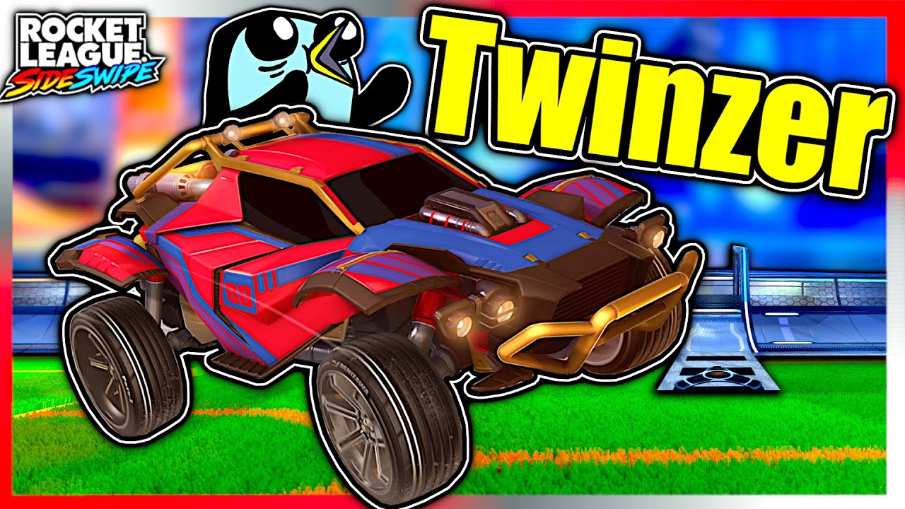 How Good Is the TWINZER In SideSwipe!? | Titanium White Twinzer In The Item Shop!