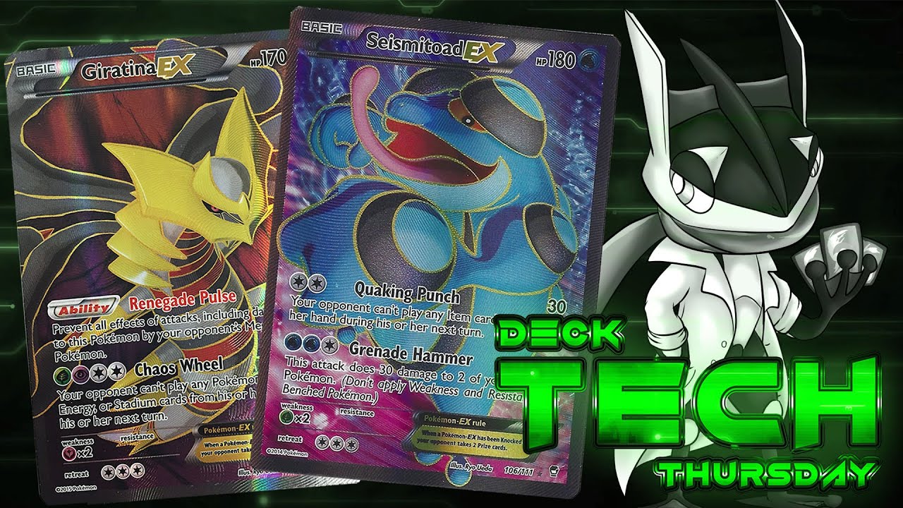 Pokemon TCG Deck Profile - Seismitoad/Giratina | Deck Tech Thursday #5!