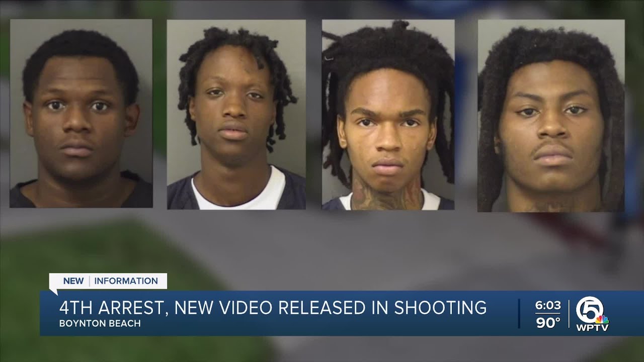 4th arrest made in connection to Boynton Beach park shooting