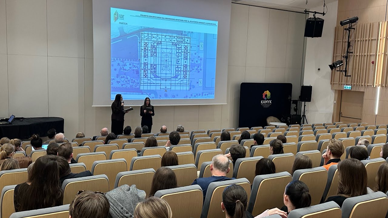 Znicz nowej generacji - spotkanie i wernisaż projektu koncepcyjnego hali widowiskowo-sportowej