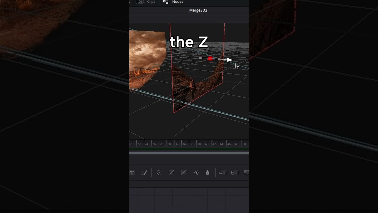 DaVinci Resolve Fusion: Master 3D Object Move, Scale, Rotate #davinciresolvetutorial #fusiontutorial