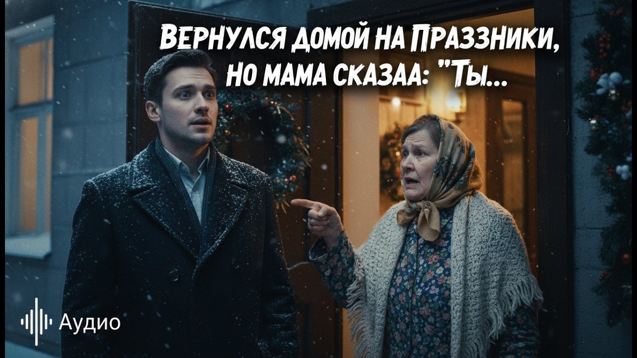 Вернулся Домой На Праздники, Но Мама Открыла Дверь И Сказала: 