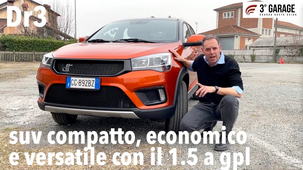 Dr3, la low cost in stile suv con motore gpl: economica, pratica e versatile