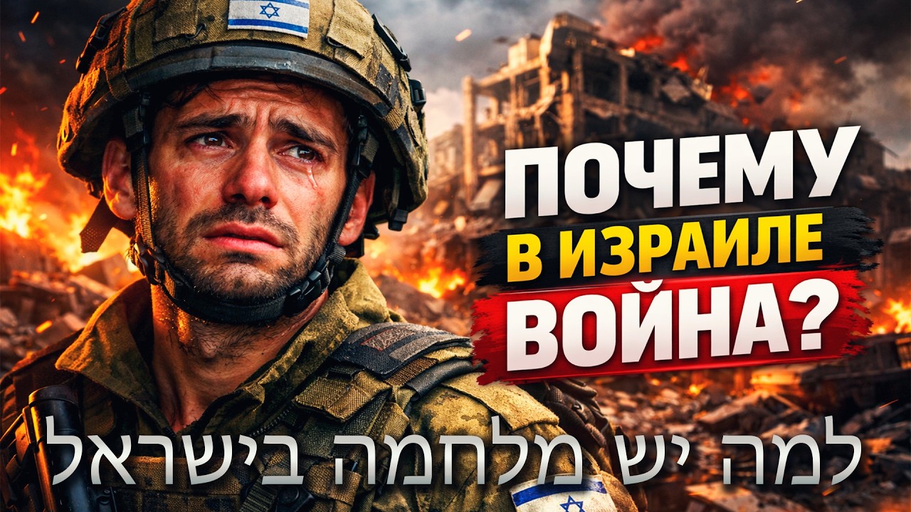 Почему Израиль живёт в войне? Главная причина, о которой молчат // למה יש מלחמה בישראל