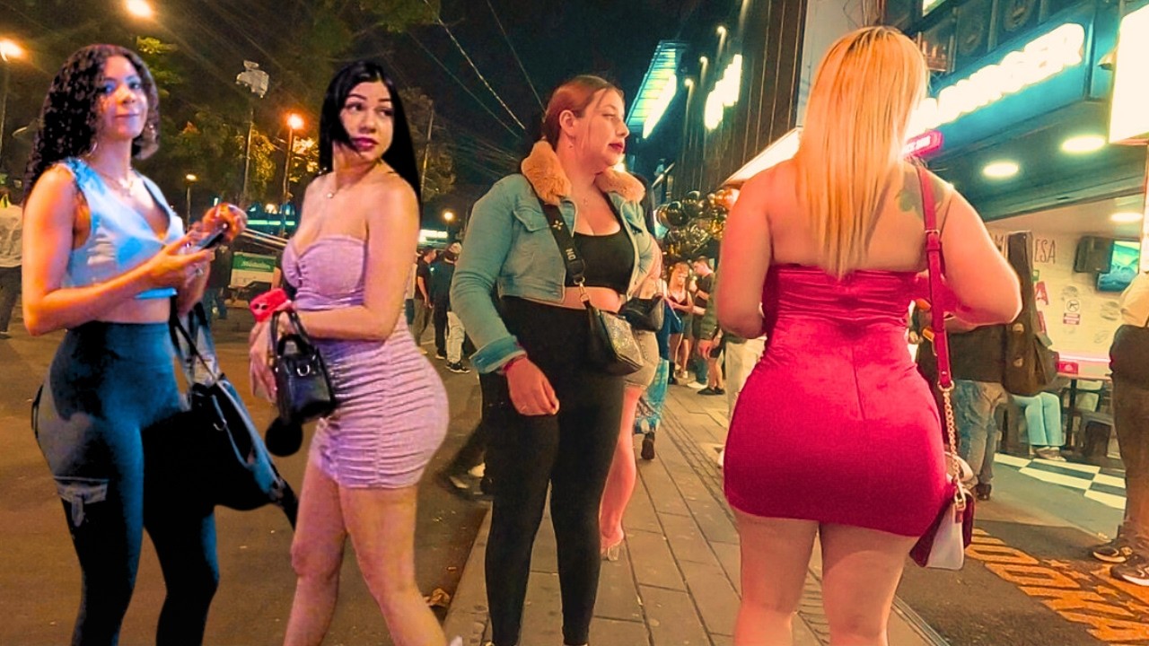 Lleras Park nightlife in Medellin top escorts