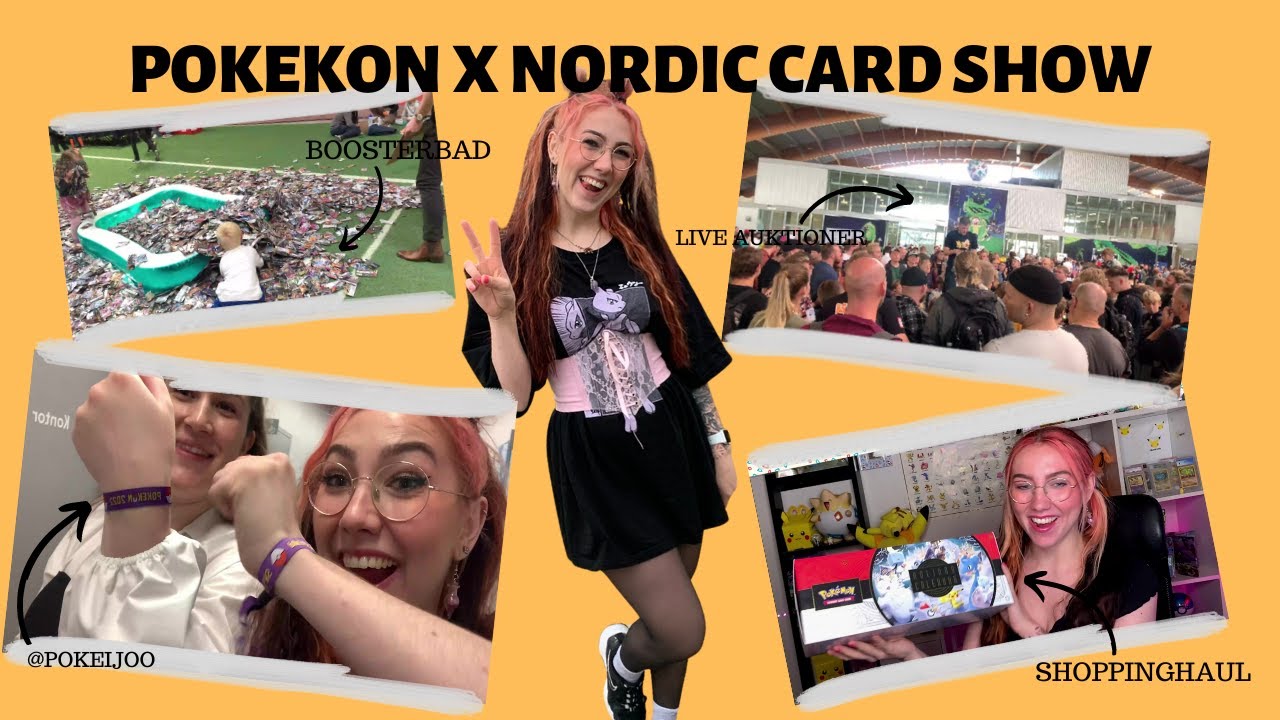 POKEKON X NORDIC CARD SHOW! (vlog)