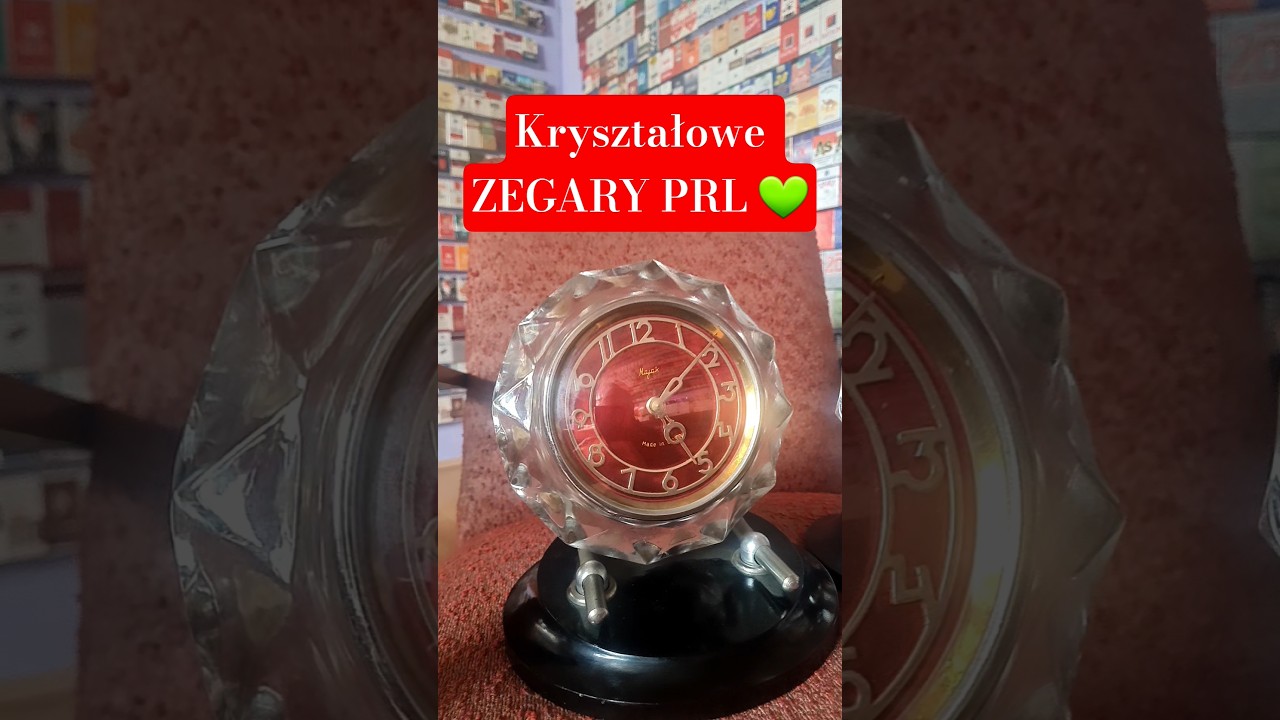 NAJPIĘKNIEJSZE ZEGARY z PRL zgadzacie się ?