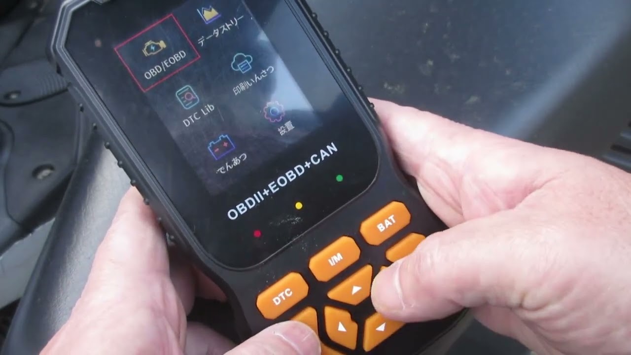 ジャイロキャノピー２（TA03）OBD2接続テスト　モデルV520