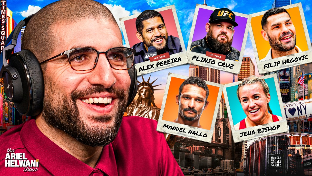 Alex Pereira & Plinio Cruz IN STUDIO, Filip Hrgovic, Mandel Nallo, Jena Bishop, OTN, More | 10/21/26