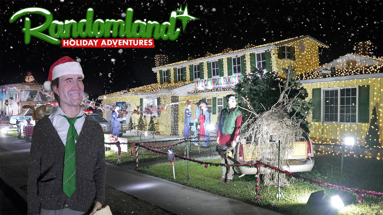 Griswold Family Christmas Vacation house and more Christmas light glory!