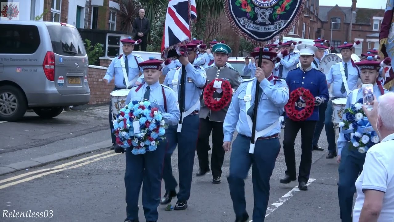 The Loyal F.B. (No.1) @ Ian Ogle Remembrance Parade ~ East Belfast ~ 27/01/24  (4K)