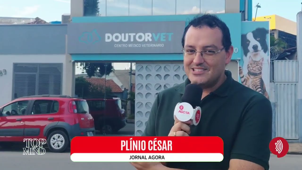 🏆TOP OF MIND | Plínio César entrevista Doutor Vet