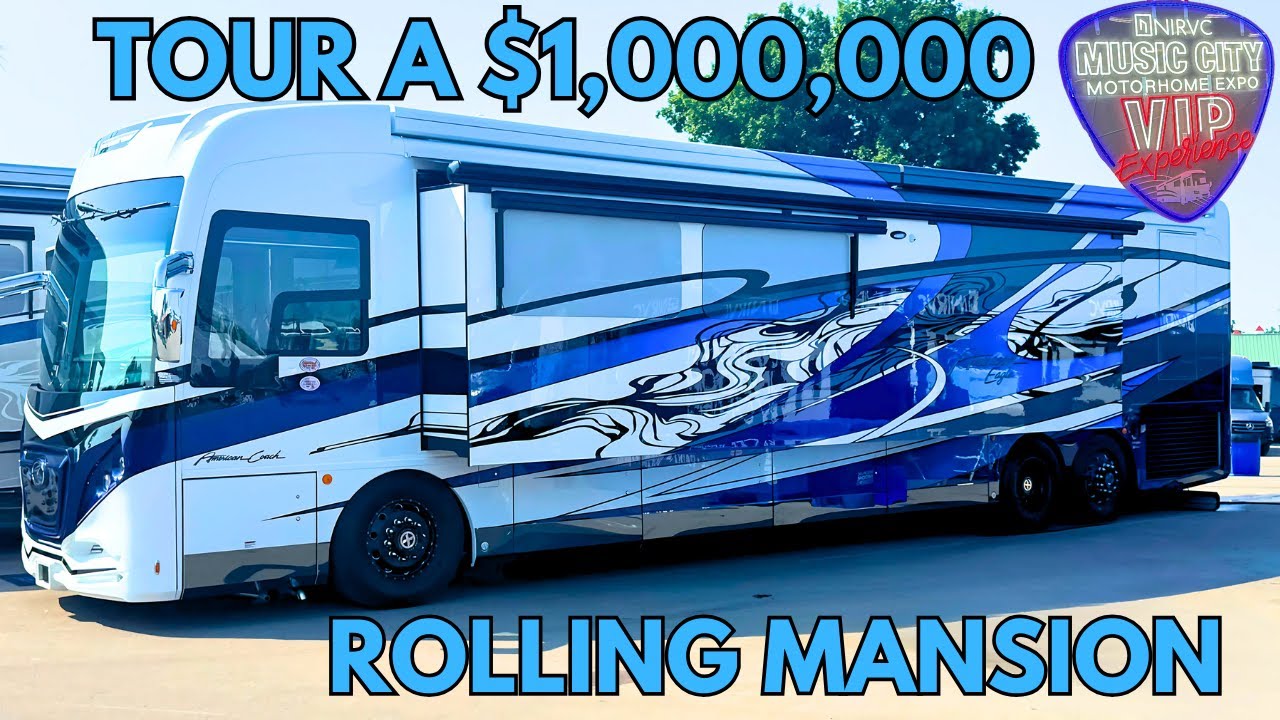 Million Dollar RV Living: 2026 American Eagle Revealed #nirvc #musiccitymotorhomeexpo