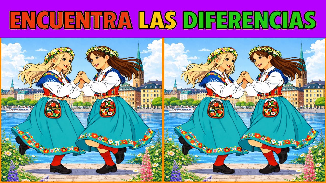 ENCUENTRA LAS DIFERENCIAS 🔍 | Estocolmo, Suecia 🇸🇪 | E3D Víctor #30