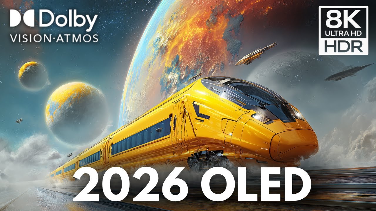 OLED DEMO 2026 – 8K HDR Dolby Atmos, Ultra HD 8k, 120FPS dolby vision.