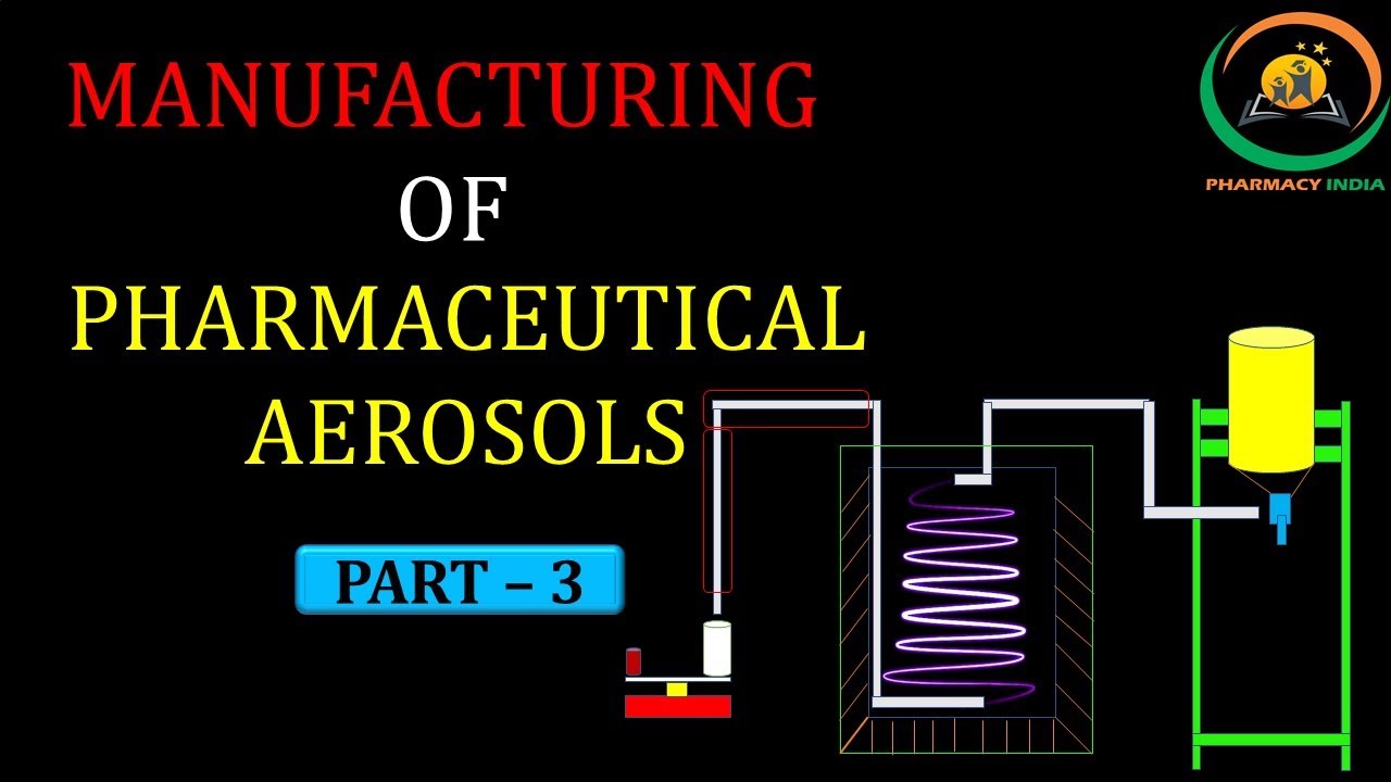MANUFACTURING METHODS OF AEROSOLS | PART - 3 | GPAT | NIPER | PHARMACIST | DRUG INSPECTOR