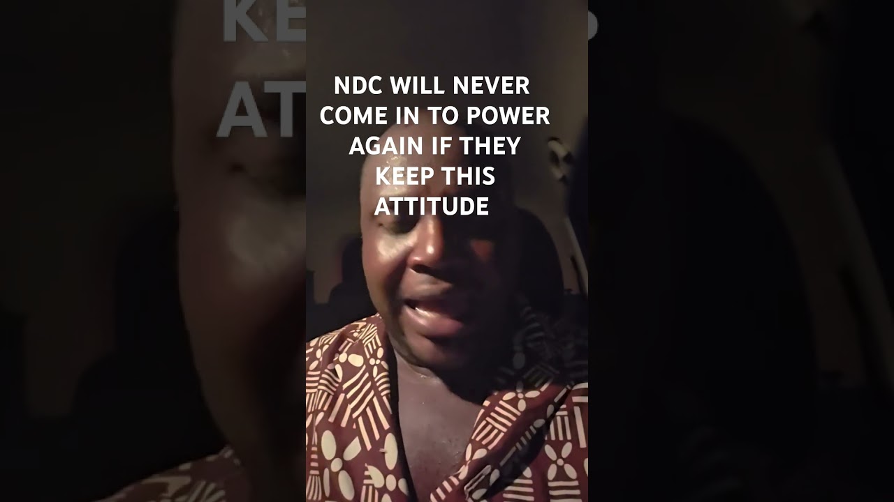 Партия NDC подвела ганцев, больше им не доверяйте.