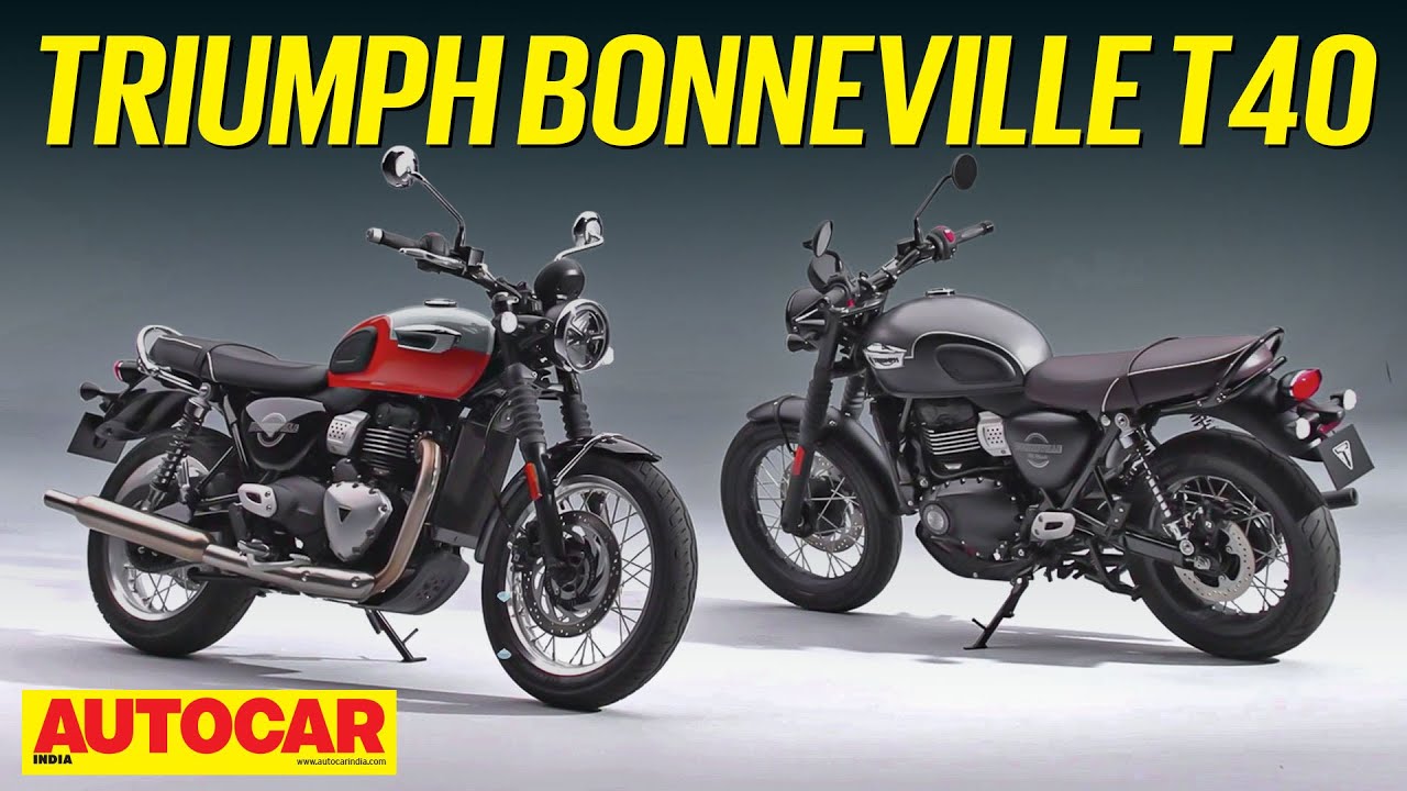 Triumph Bonneville T40 - An important new chapter in Triumph's modern era | First Look|Autocar India