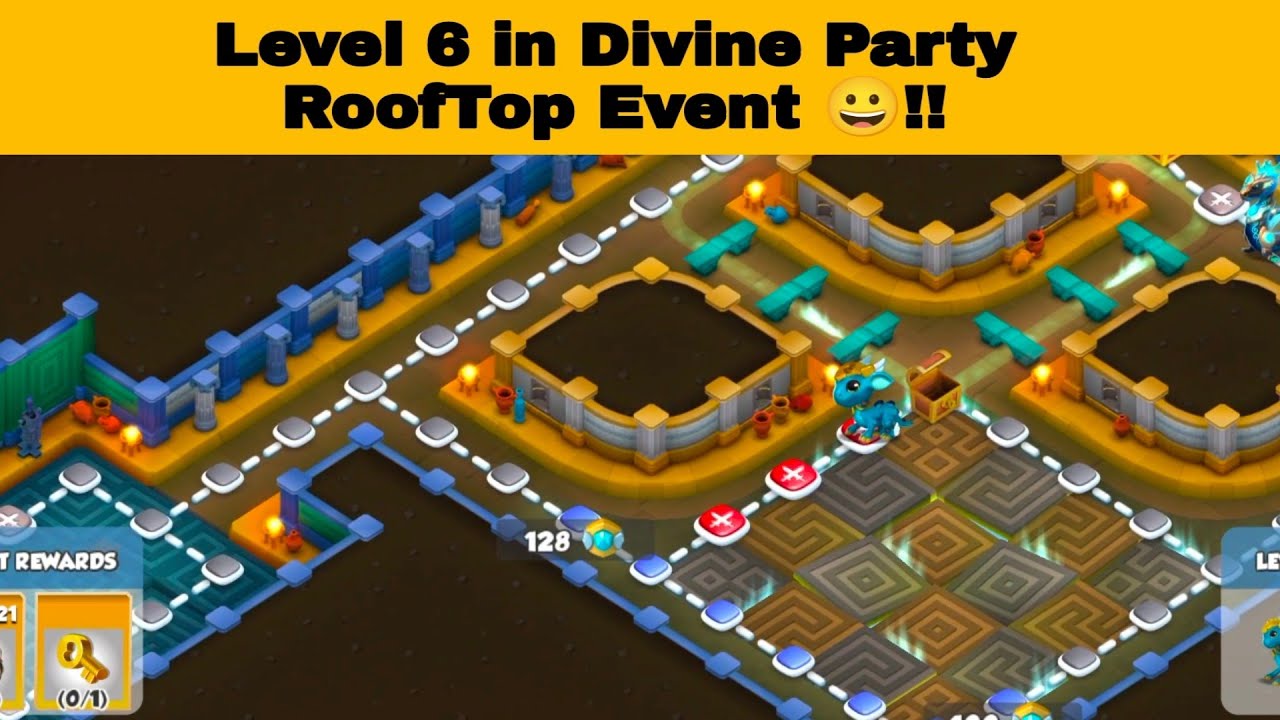 Unlocking HERMES Dragon || Divine Party RoofTop Event DML