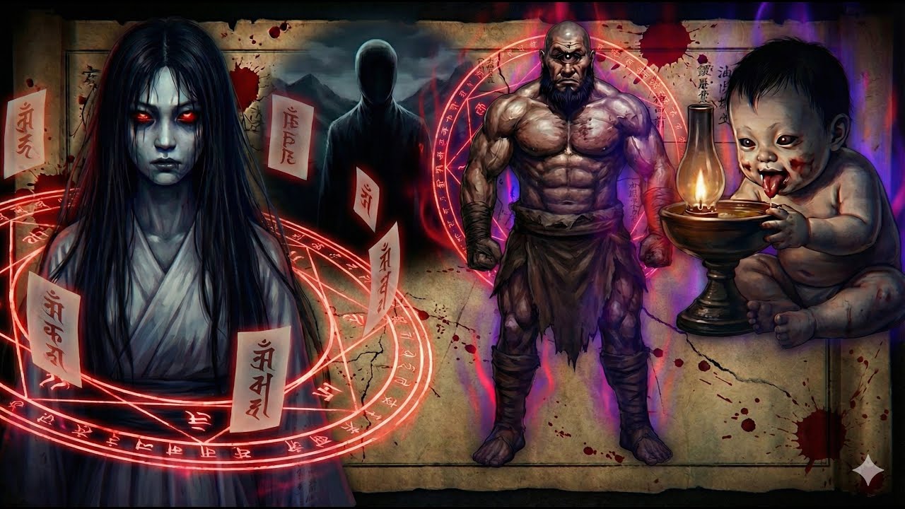【 WARNING! DO NOT WATCH 】The 4 Forbidden Yokai Erased From Japanese History Urban Legend Compilation