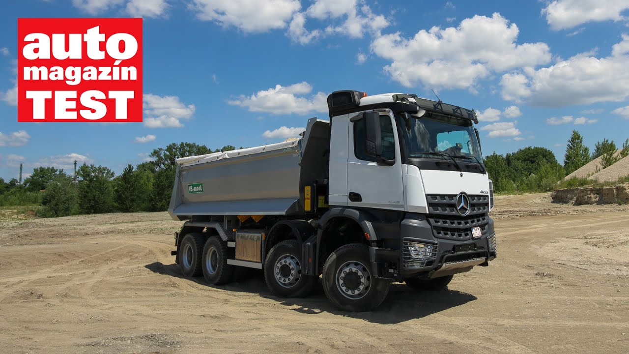 Mercedes-Benz Arocs 5 4145 AK 8x6/4 - Návrat do detských čias, alebo práca? #mercedes #arocs