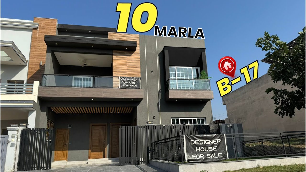 10 Marla Modern Design House | Multi Garden B17 Islamabad Block B (CDA Sector)