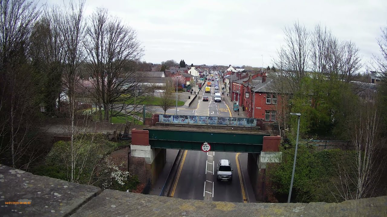 Glazebrook Junction to Skelton Junction. Part 1 Glazebrook to Cadishead Viaduct.