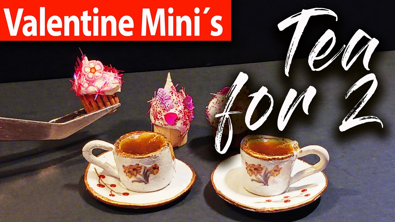 ❤️💝🌹💌 MINI VALENTINE TEA FOR 2, DIA DE SAN VALENTIN, TE PARA DOS ❤️💝🌹💌valentine gifts and crafts