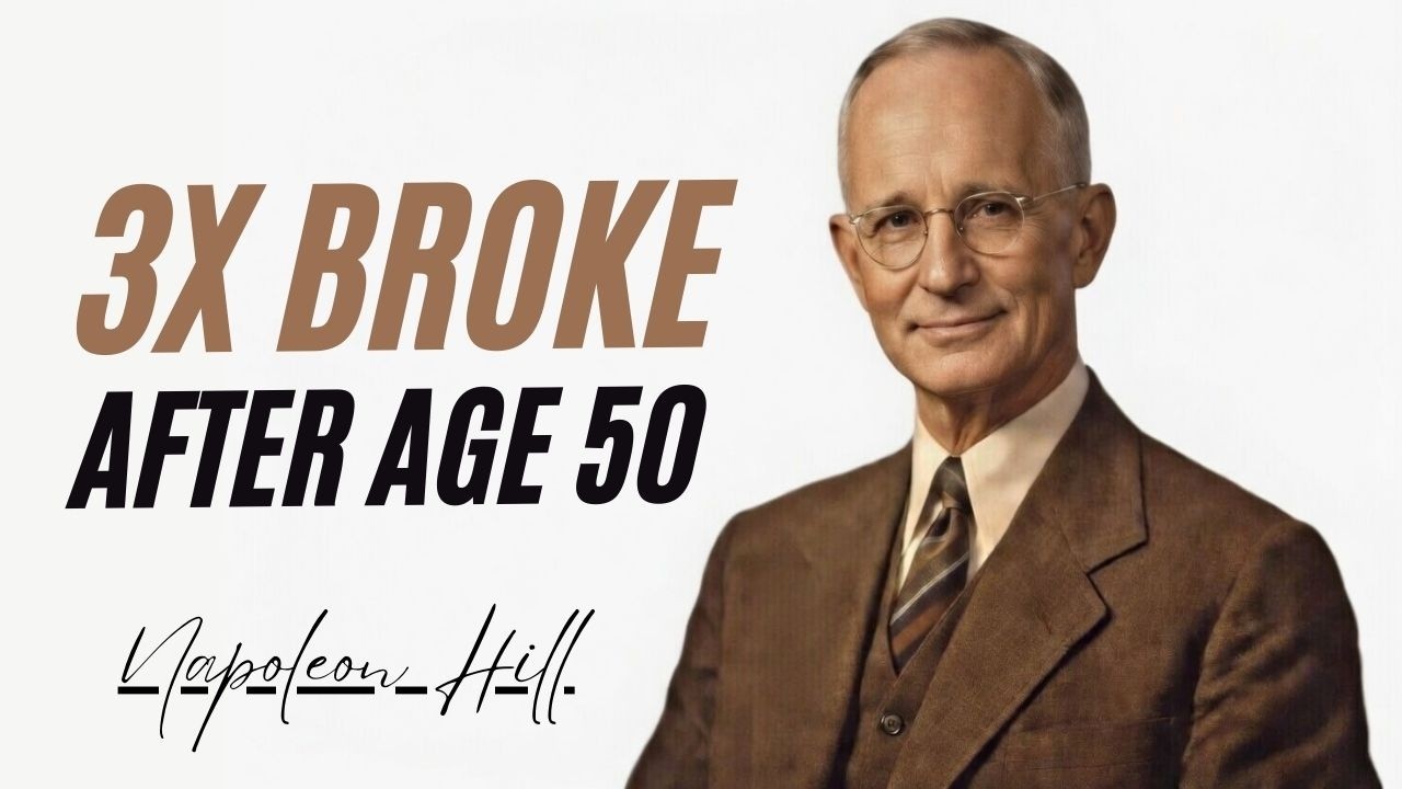 Napoleon Hill Faced Financial Ruin 3 Times After Age 50. Here's What He Learned