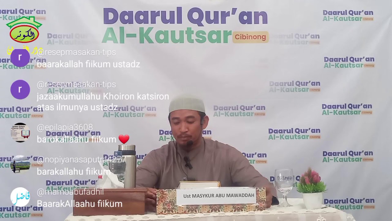 3 Golongan Manusia Menghadapi Al Qur'an | Ust. Masykur Abu Mawaddah | @Daarulquranalkautsar