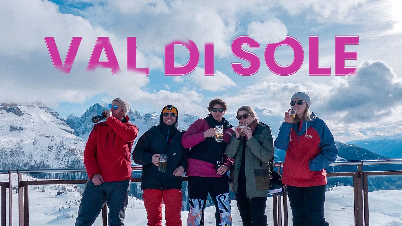 VAL DI SOLE | Shredding the Italian Dolomites [ENG SUB]