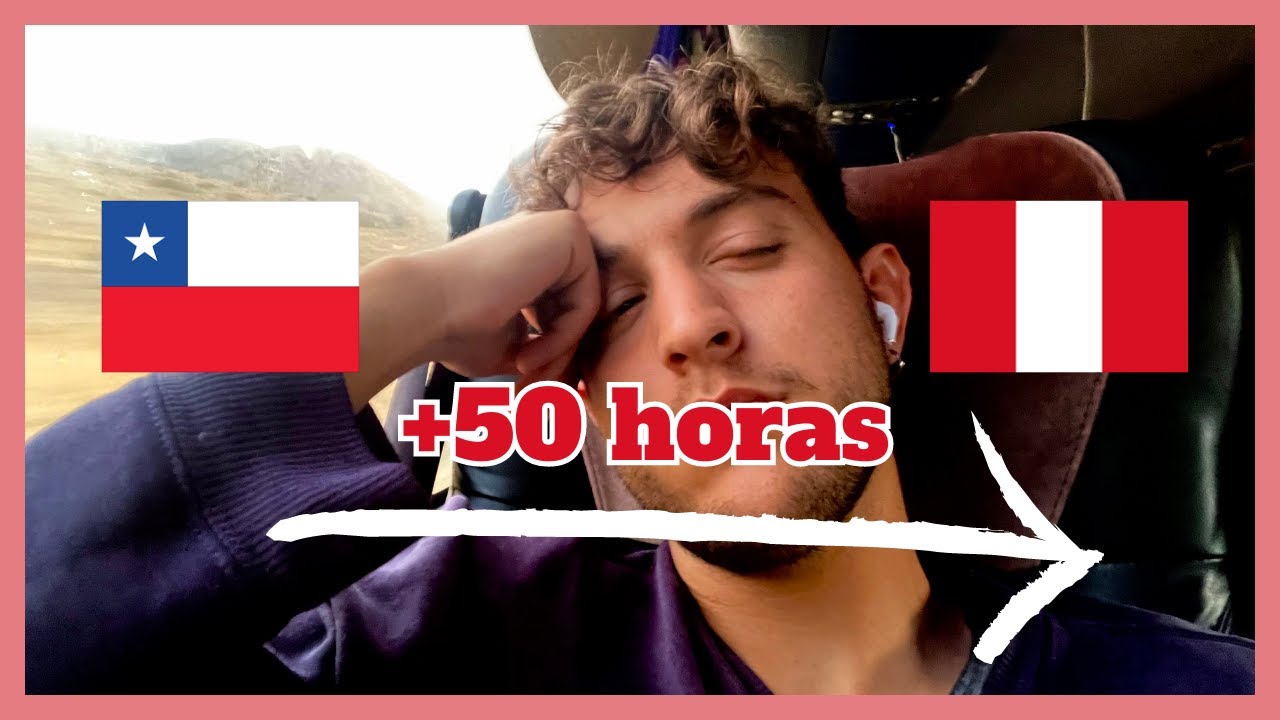 Hago 4000 km en BUS en el MENOR TIEMPO posible 😱 (Santiago - Lima)