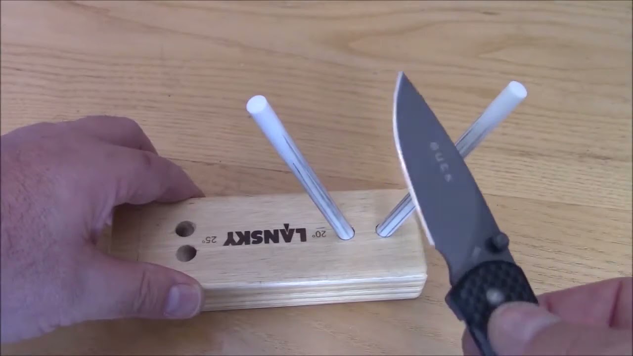 Удобная точилка со сменными стержнями 4 Rod Ceramic Turn Box Knife Sharpener от Lansky, США