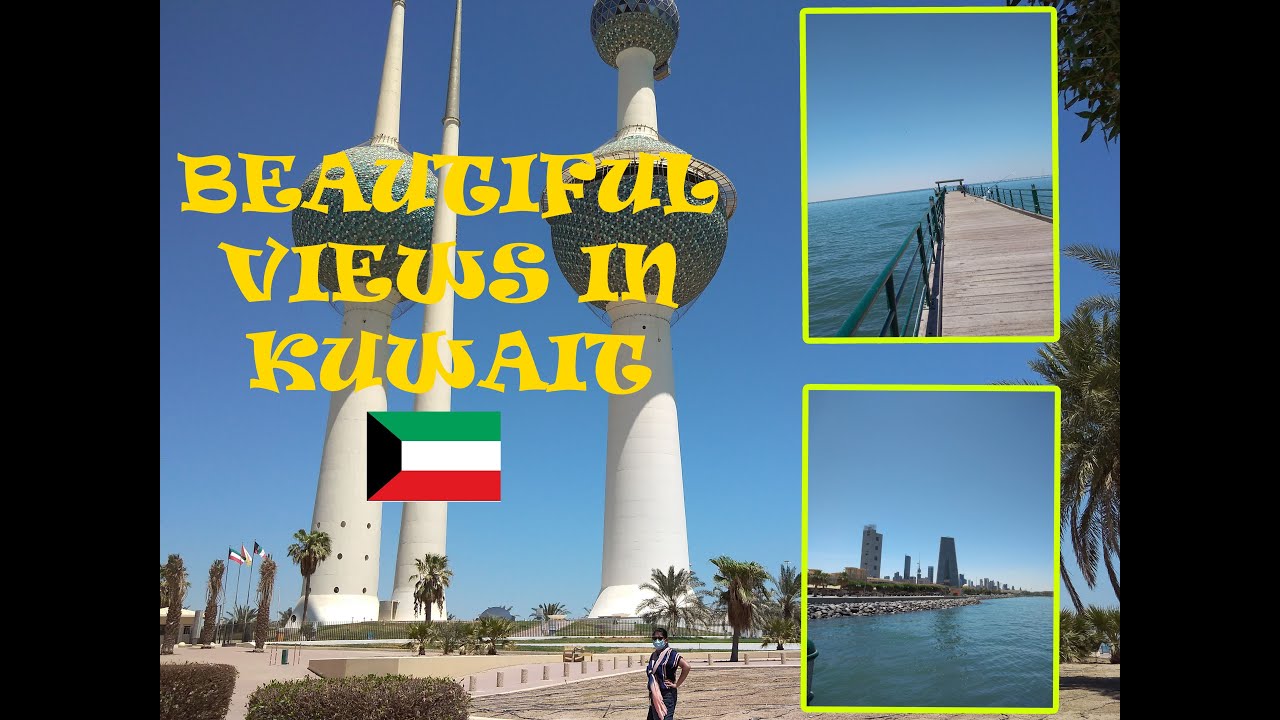 BEAUTIFUL VIEWS IN KUWAIT | Beach | Shark Kuwait Tower