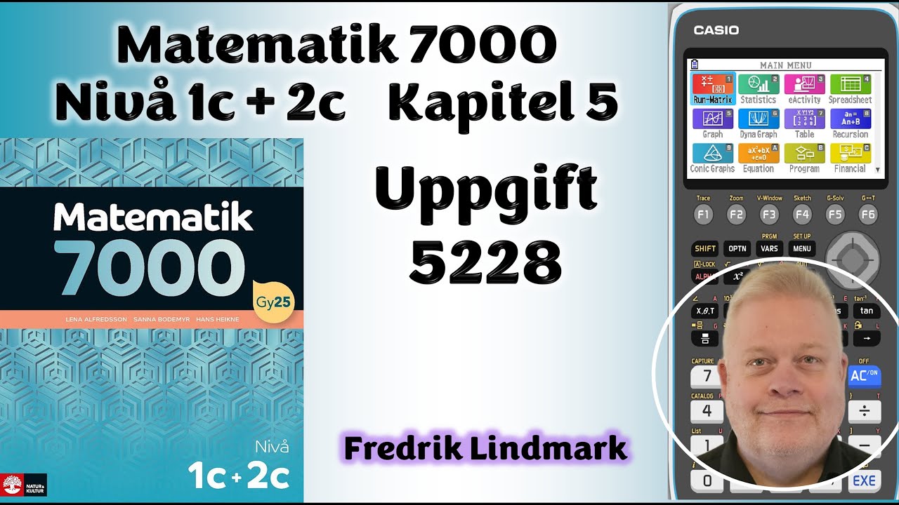 Niv&aring; 1c + 2c Uppgift 5228 Matematik 7000