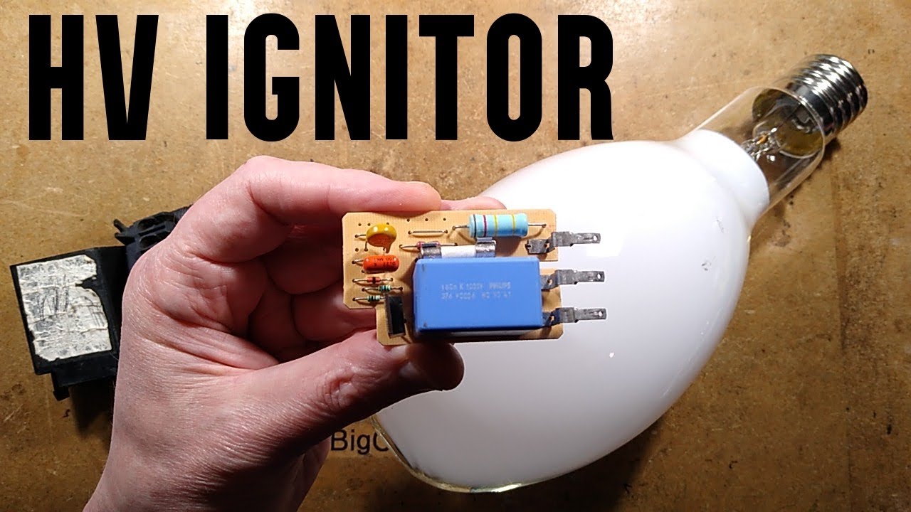 High voltage sodium/halide ignitor teardown