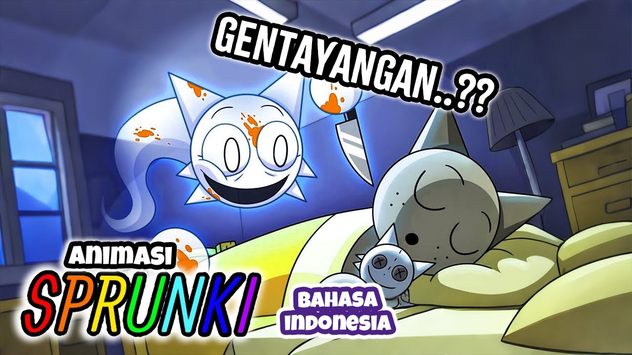 SPRUNKI HANTU 👻 Animasi Sprunki Bahasa Indonesia