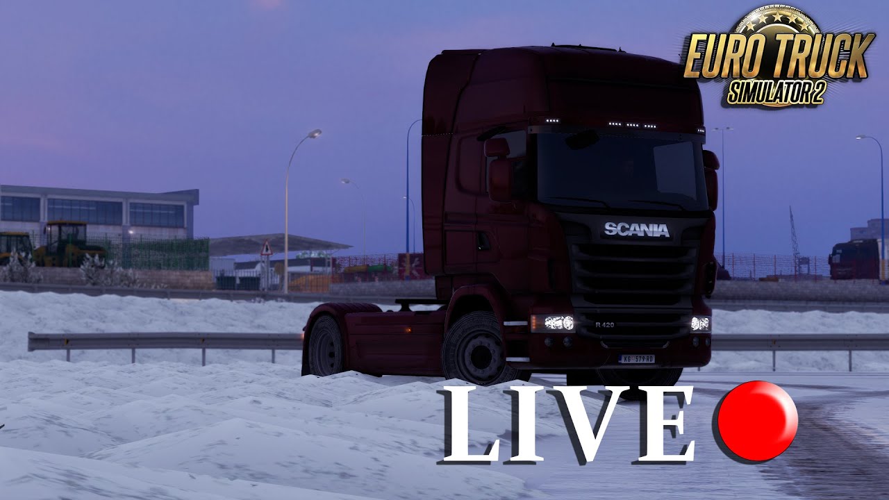 Playing Euro Truck Simulator 2 | Live