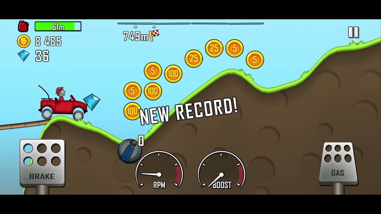 Day 2 Hill Climb Racer Lever 4