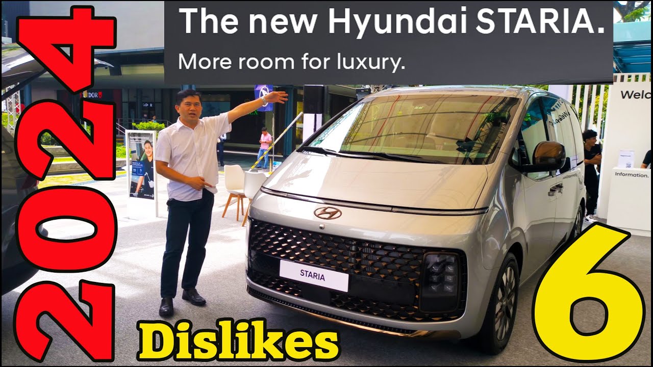 2024 Hyundai Staria 2.2L AT Diesel 6 most dislikeable features