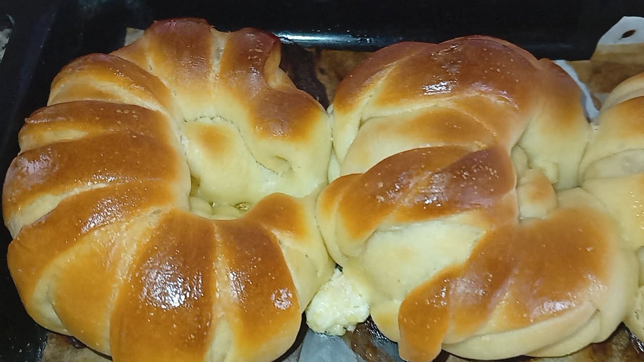 مخبوزات بحشوه لذيذه🥯تنفعك في سحور رمضان وبعد التراويح دونيها توفر وقتك ومجهودك وفلوسك🌙🍚🥖🥯🫓🌜🧕