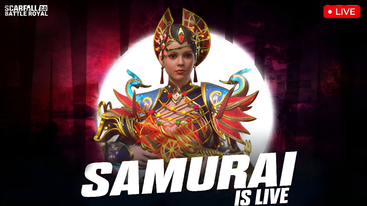 🔴 LIVE | CLUTCH GOD IS HERE 😎| UNLIMITED ROOMS 😍| #Scarfall2.0 @samuraigamer202 |