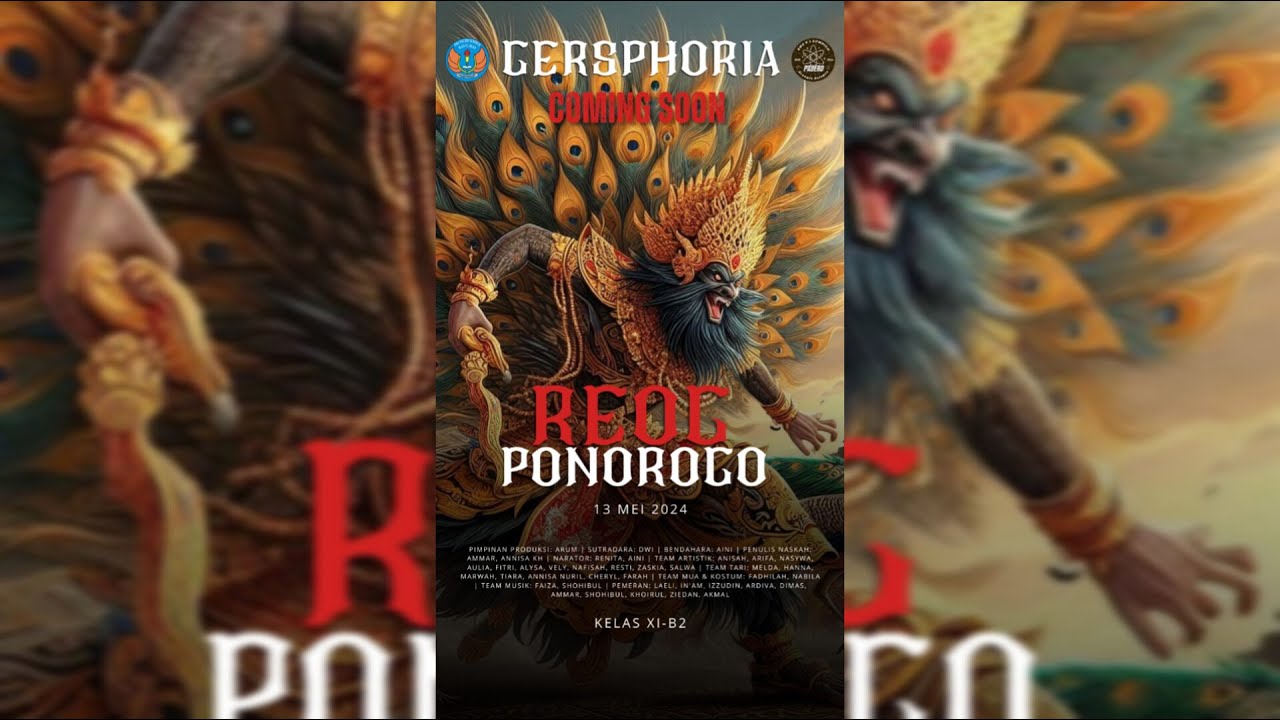 REOG PONOROGO XI B2 || SMA NEGERI 1 SUMPIUH